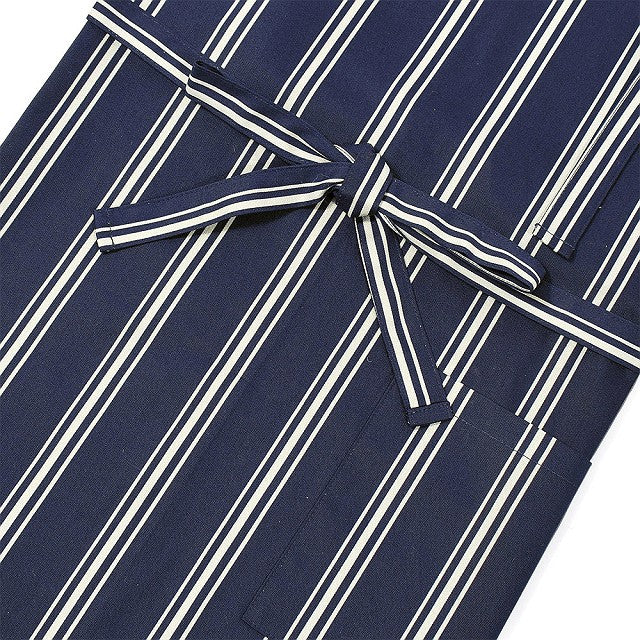 LAURA ASHLEY エプロン(150～160)三角巾付き Farnworth Stripe