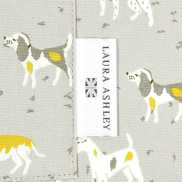 LAURA ASHLEY エプロン(150～160)三角巾付き DOGS
