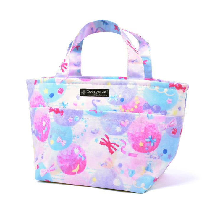 Antibacterial Lunch Tote Fluffy Cute Candy Pop
