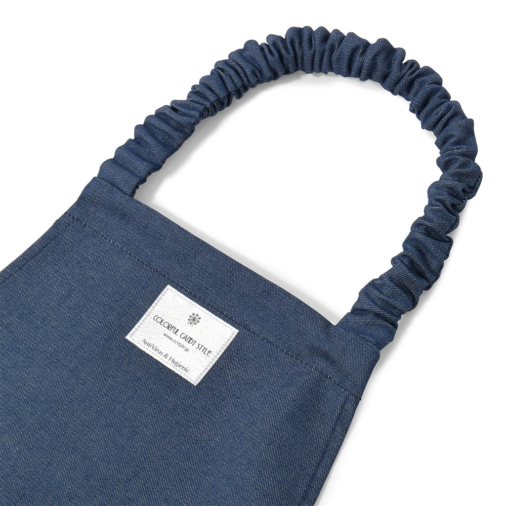 [SALE: 60% OFF] Antivirus/Antibacterial Child Apron (100-120cm) Blue 