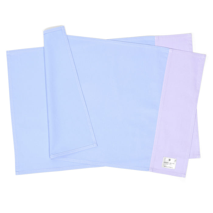 Antivirus/Antibacterial Placemat (40cm x 60cm) Set of 2 Light Blue x Lavender 