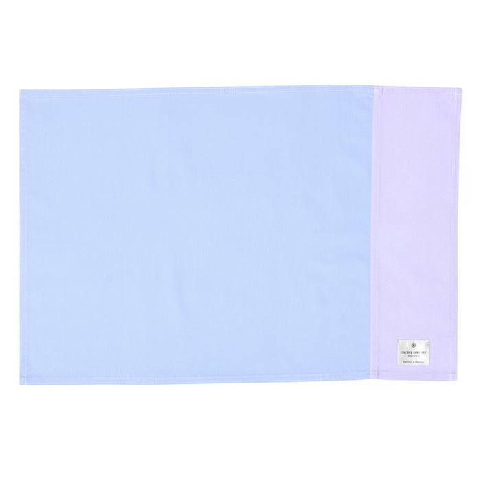 Antivirus/Antibacterial Placemat (40cm x 60cm) Set of 2 Light Blue x Lavender 