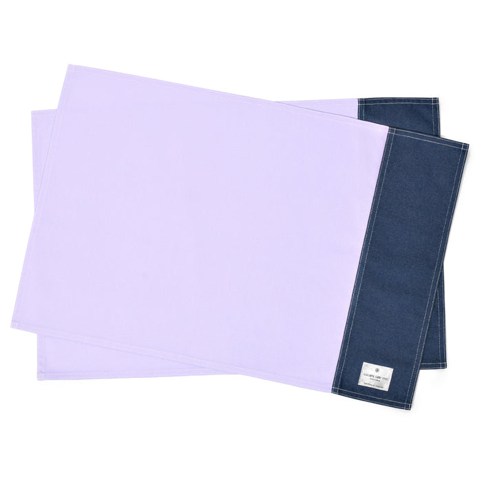 Antivirus/Antibacterial Placemat (40cm x 60cm) Set of 2 Lavender x Blue 