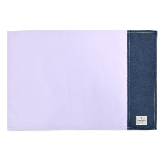 Antivirus/Antibacterial Placemat (40cm x 60cm) Set of 2 Lavender x Blue 