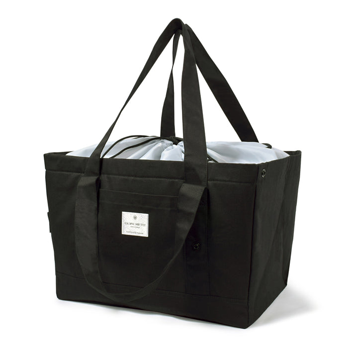 [SALE: 60% OFF] Antivirus/Antibacterial Cold Insulation Cash Register Basket Bag Black 
