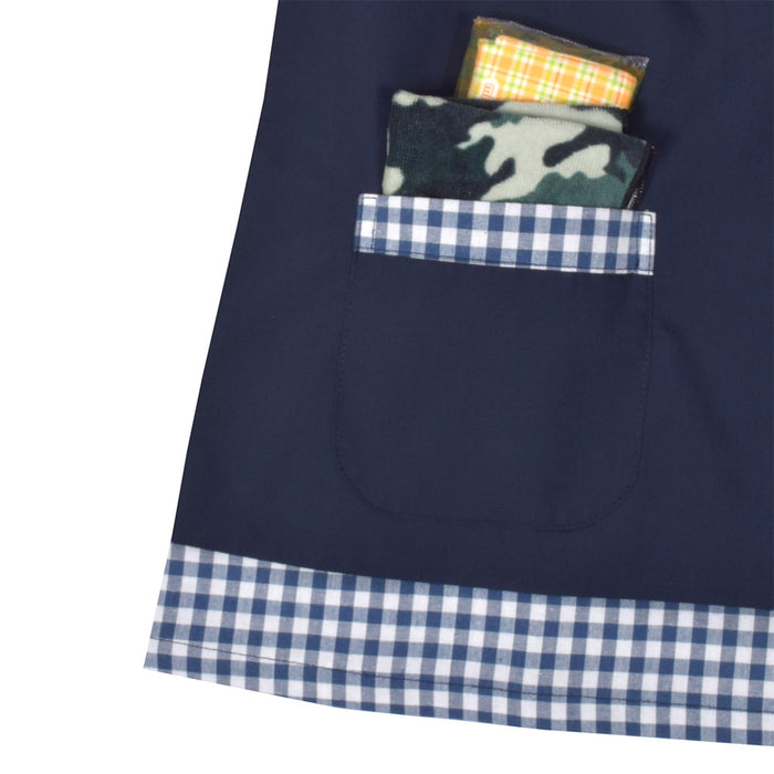 Antivirus/Antibacterial Smock (120-130cm) Navy 