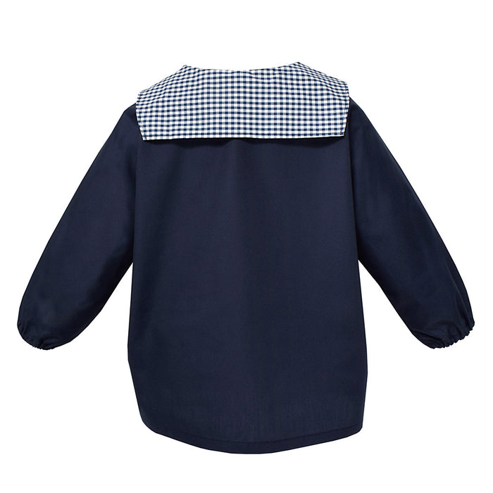 [SALE: 60% OFF] Antivirus/Antibacterial Smock (120-130cm) Sailor Color Navy 