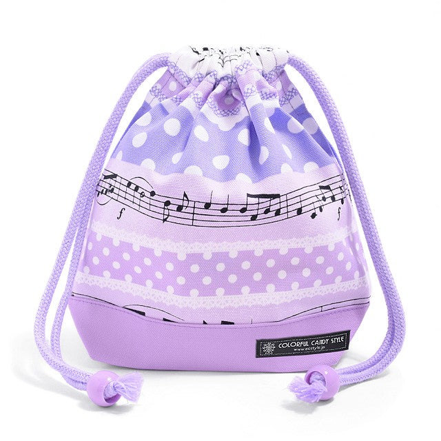 Kindergarten entrance series Great value and fulfilling 7-piece set Playing melody popping polka dot rhythm (lavender) 