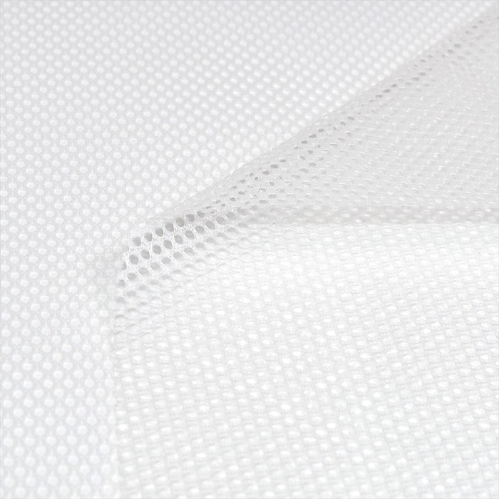 Yu-packet polyester mesh off-white (soft type) mesh fabric 