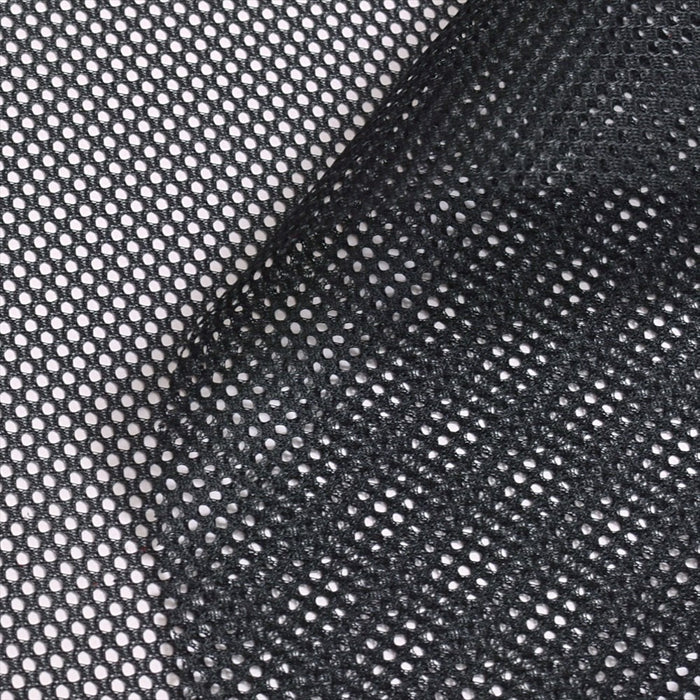 Yu-packet polyester mesh black (soft type) mesh fabric 