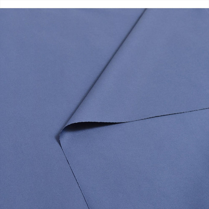 Yu-packet [Order from manufacturer] Plain twill, iron blue ox fabric 