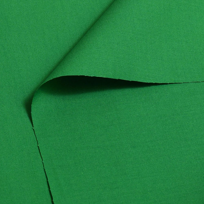 Yu-Packet [Order from manufacturer] Plain broadcloth green broadcloth fabric 
