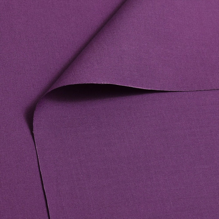 Yu-Packet [Order from manufacturer] Plain broadcloth, purple broadcloth fabric 