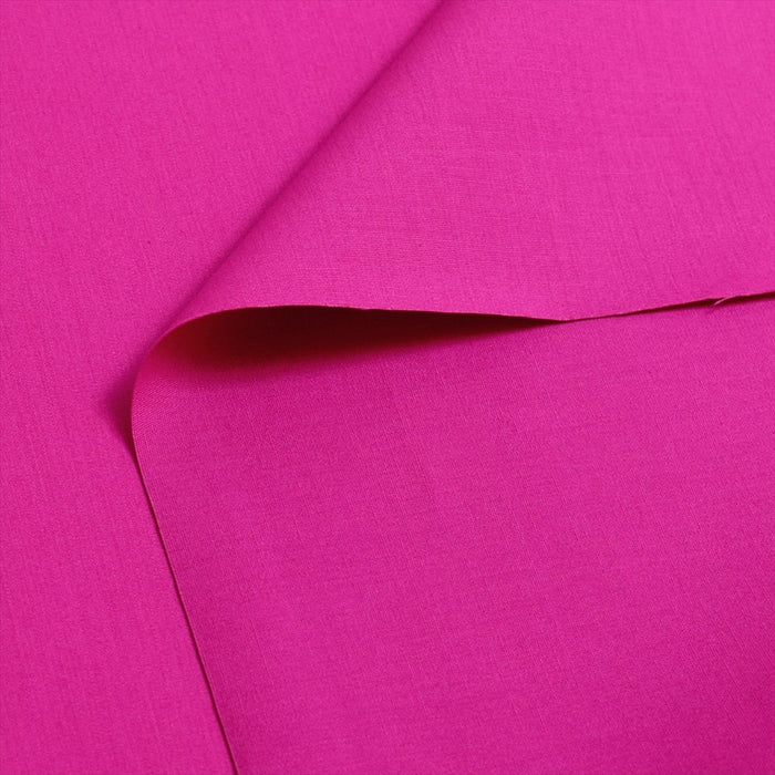 Yu-packet [Order from manufacturer] Plain broadcloth/peony purple broadcloth fabric 