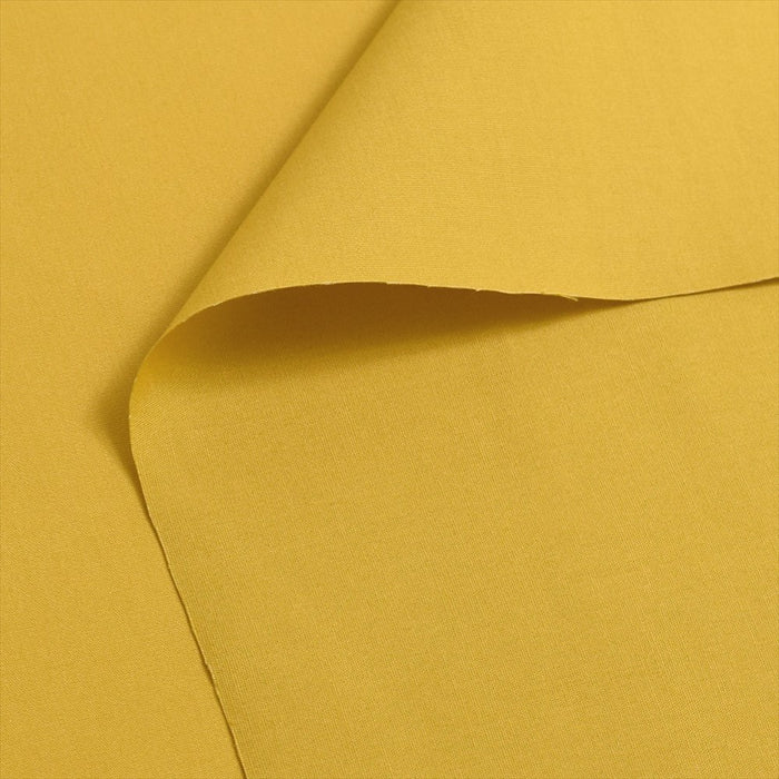 Yu-packet [Order from manufacturer] Plain broadcloth mustard broadcloth fabric 