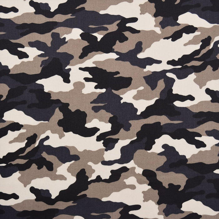 Yu-packet camouflage gray twill fabric 