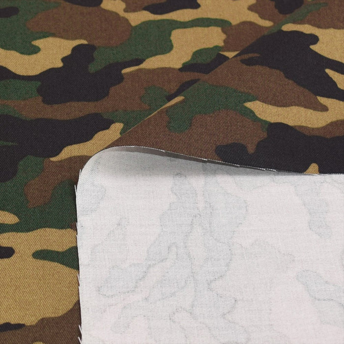 Yu-Packet Camouflage/Moss Green Oxford Fabric 