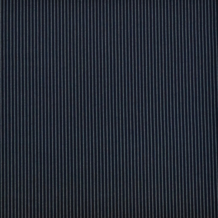 Yu-packet navy blue striped broad cloth 