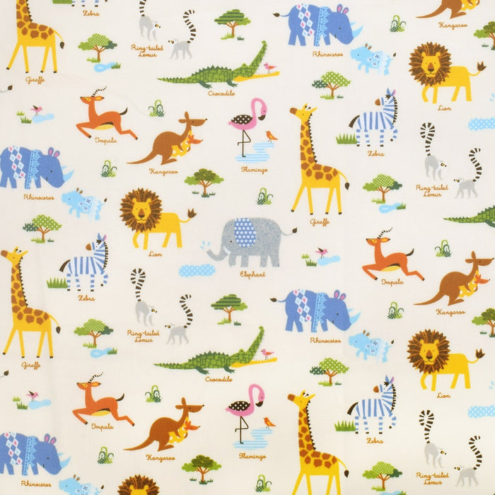 Yu-Packet Savanna Crossing Animal Parade (Generation) Oxford fabric 