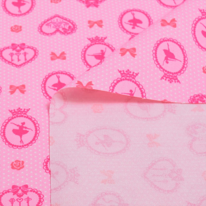 Yu-Packet Ballerina Inner Mirror (Pink) Oxford fabric 