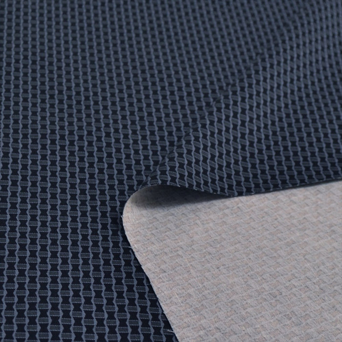 Yu-packet matte carbon black twill fabric