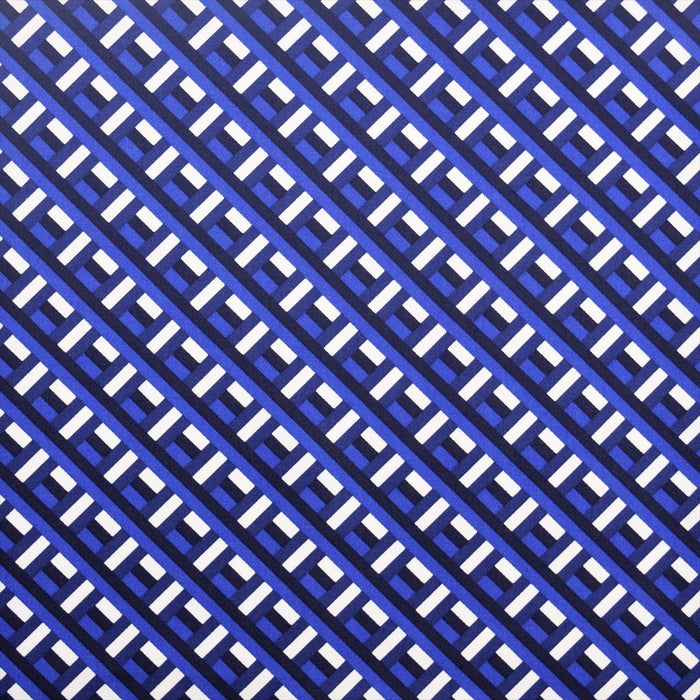 Yu-packet blue scrum blue twill fabric 