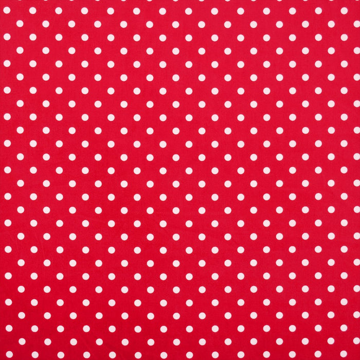 Yu-Packet Polka Dot/Red Broad Fabric 