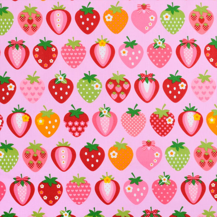 Yu-Packet Sweet Strawberry Collection (Scared Fabric/Pink) Scared Fabric 