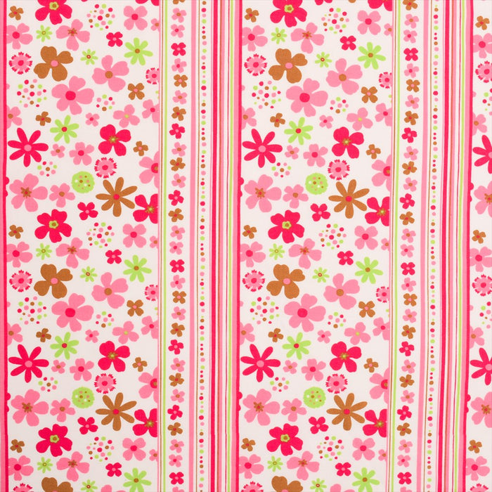Yu-Packet Scandinavian Flower Park (Broadcloth/Pink) Broadcloth 