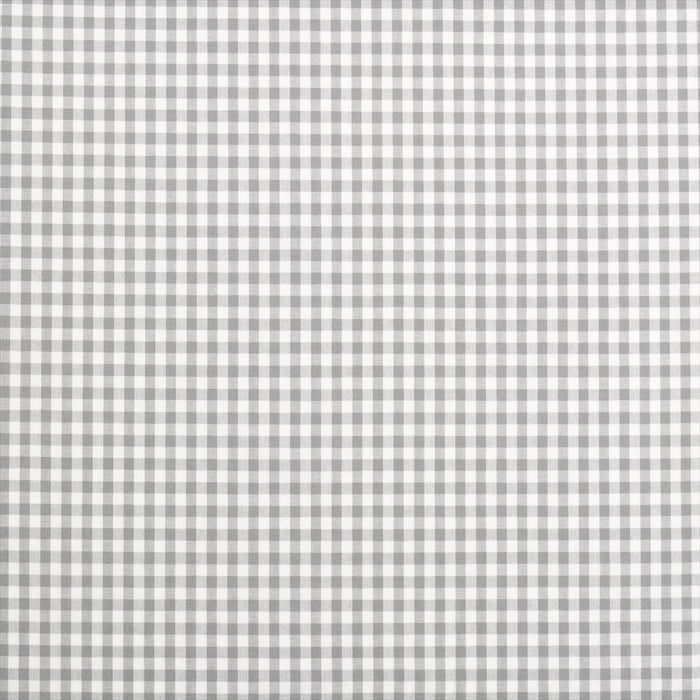 Yu-Packet [Order from Manufacturer] Gingham Gray (Cotton Poly) Mixed Weave Fabric 