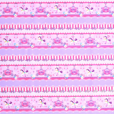 Yu-packet lace tulle and merry-go-round (scar fabric, pink) scar fabric 