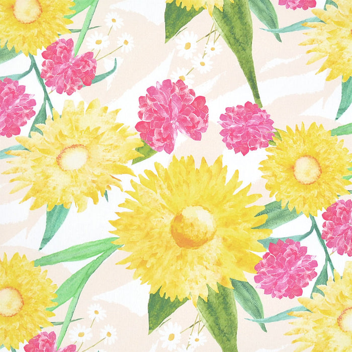 Gerbera Daisy #11 canvas fabric 