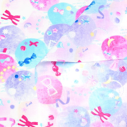 Yu-Packet Fluffy and cute candy pop (Scare fabric) Scare fabric 