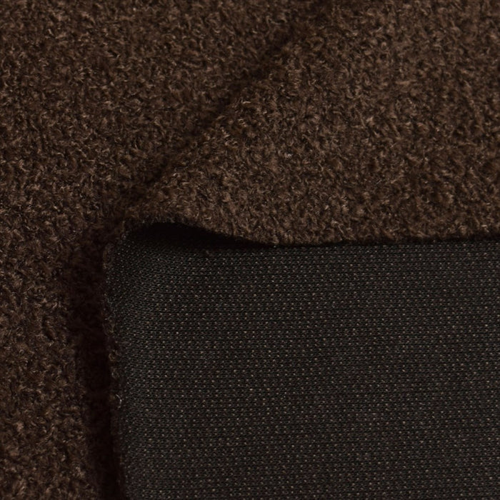 Boa Fabric/Dark Brown Boa Fabric 