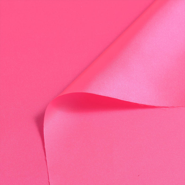 Yu-packet satin shocking pink satin fabric 