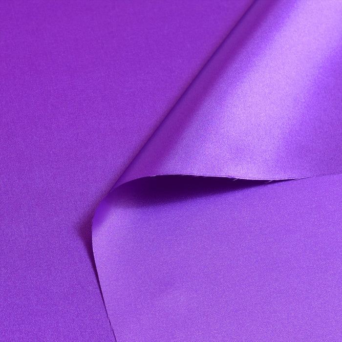 Yu-packet satin/purple satin fabric 