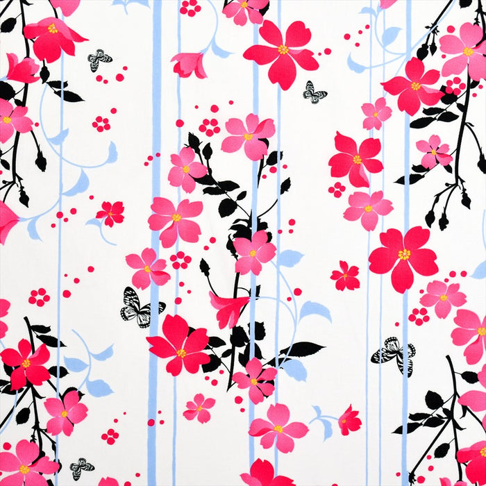 Yu-Packet Nagarehana Mizuki/Pink Broad Fabric 