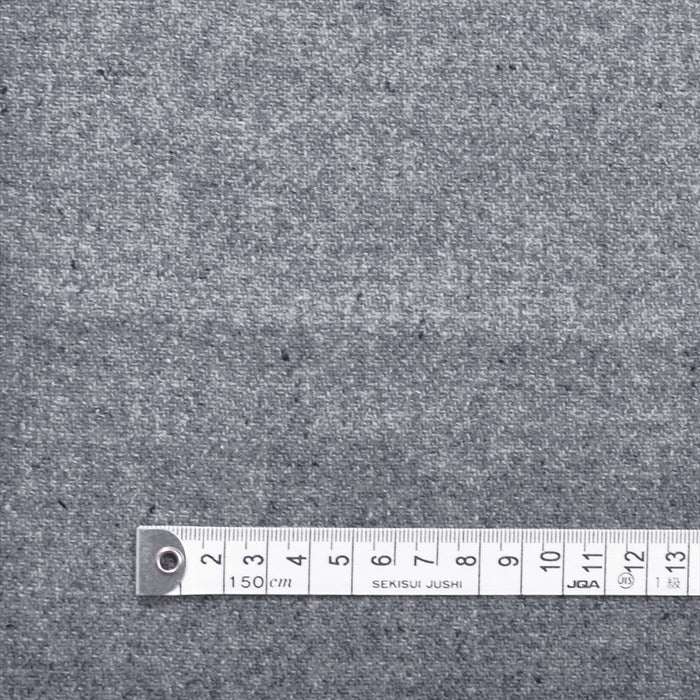 Wool Melange / Dark Gray Wool Melange Fabric 