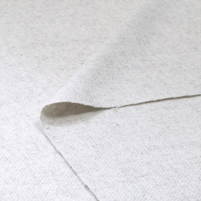 Wool Melange / Light Gray Wool Melange Fabric 