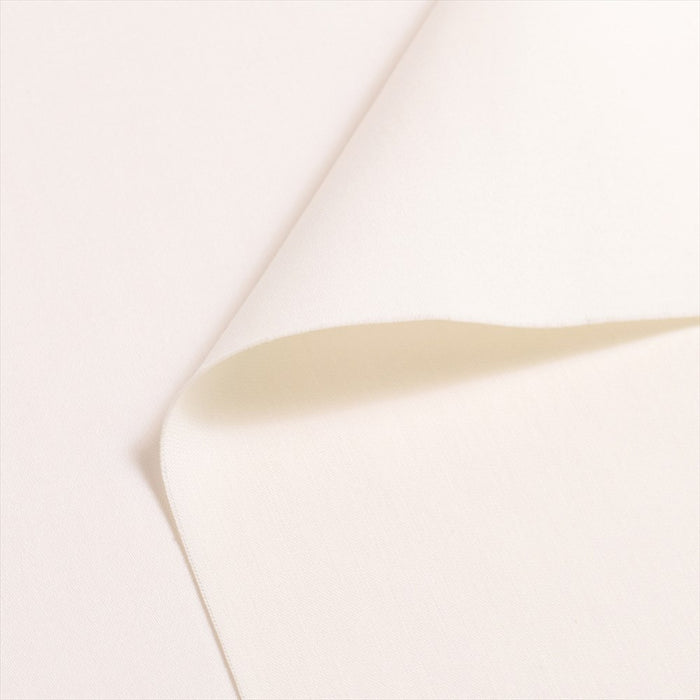 Yu-Packet Satin Stretch Off-White Stretch Satin Fabric 