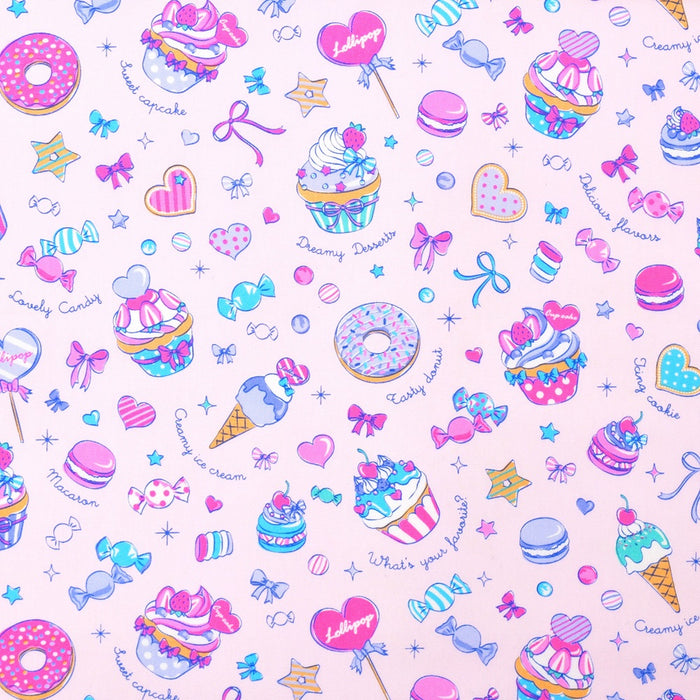 Yu-Packet Milky Sweets candy a la mode ox fabric 