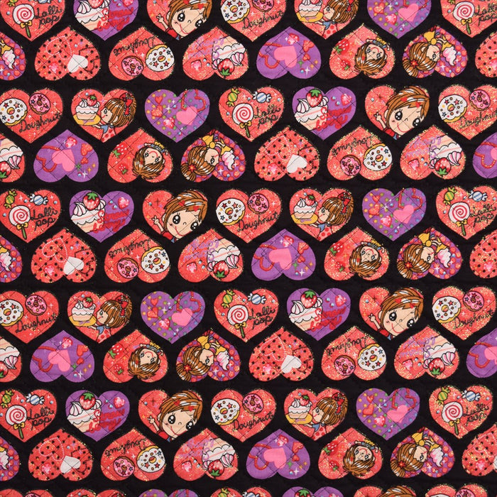 My special quilting fabric packed in my heart 