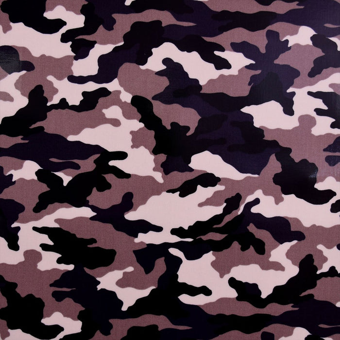 Camouflage Gray Laminated 0.2mm Fabric 