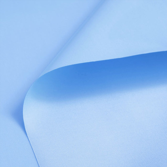 plain ox sky blue laminate (thickness 0.2mm) fabric 