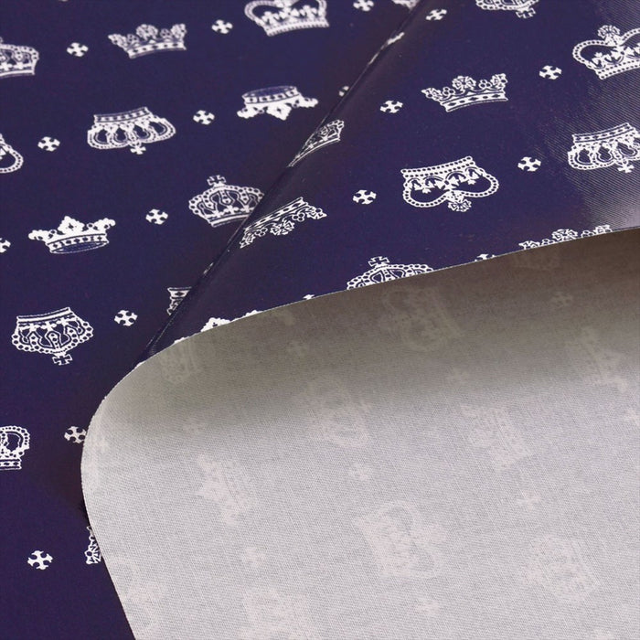 Royal crown laminate (thickness 0.2mm) fabric 