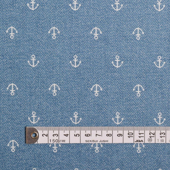 Vintage marine laminate (thickness 0.08mm) fabric with sea breeze 