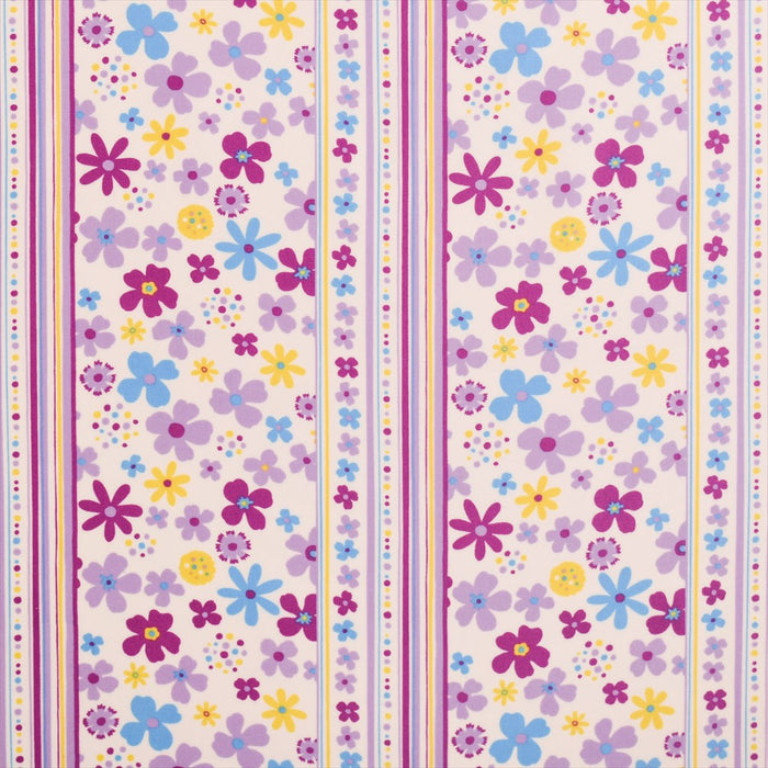Scandinavian Flower Park (broad fabric, lavender) laminate (thickness 0.08 mm) fabric 