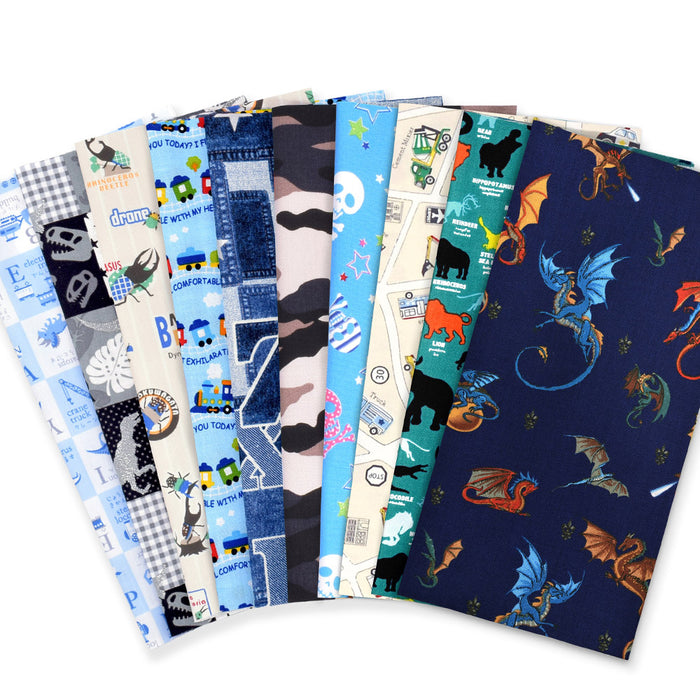 Yu-packet compatible Abundant pattern variations Cut cloth and scraps set 10 pieces (26cm x 26cm) Dinosaur/animal selection with gift 