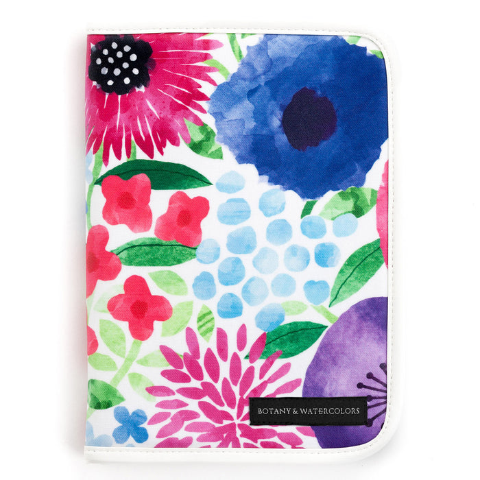 Multi Case/Mother and Child Notebook Case Zipper Type Petit Fleur 