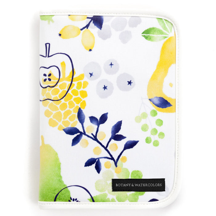 Multi Case/Mother and Child Notebook Case Fastener Type Fruits in Bloom 
